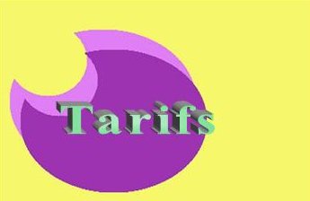 Tarifs